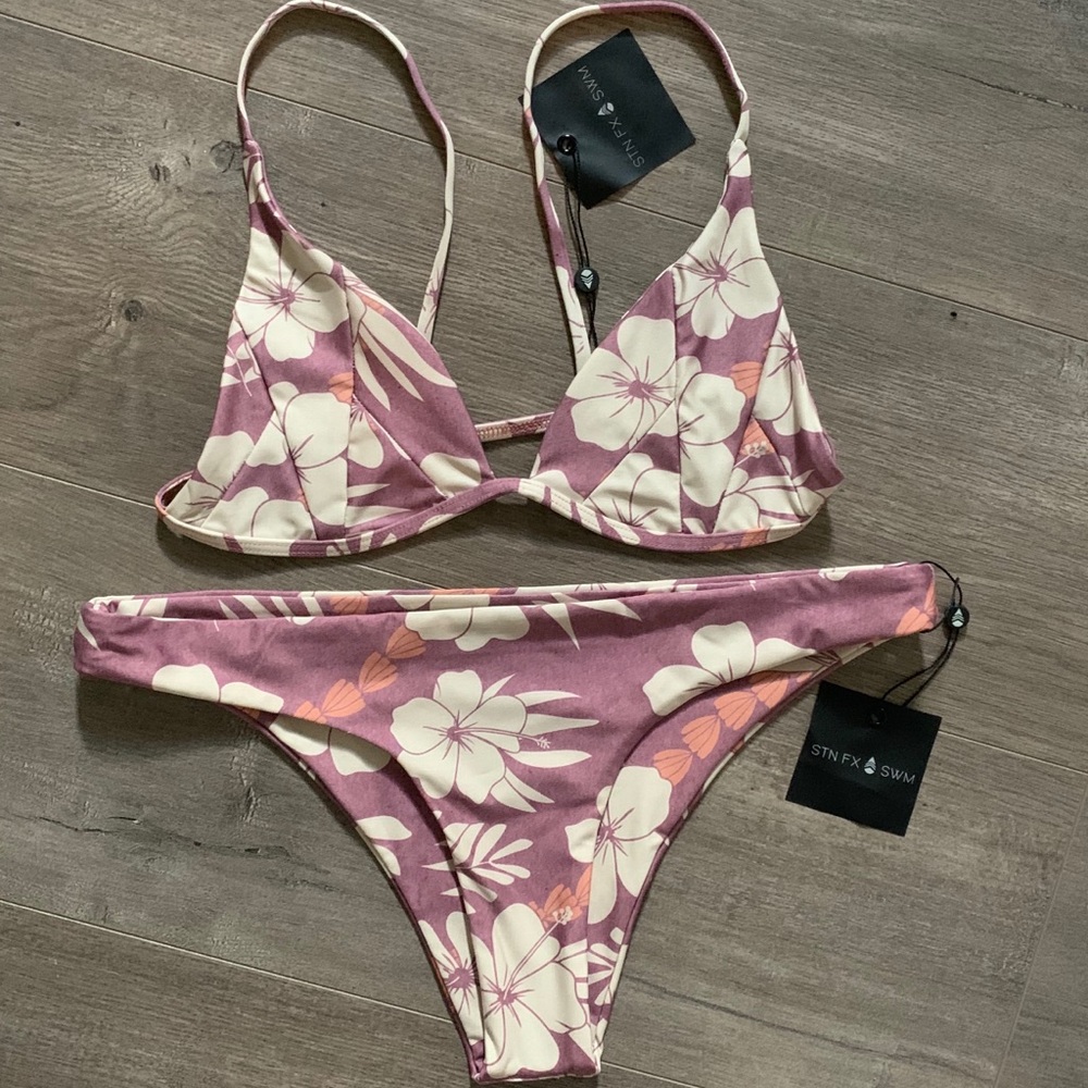 SOLD Stone Fox Swim Bikini Set in Beasame